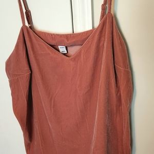 Old Navy Velvet Cami Tank